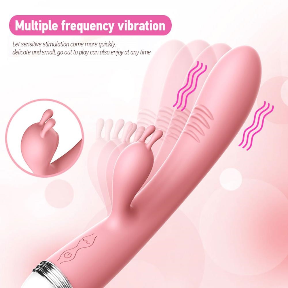 RABBIT DILDO VIBRATOR SEX TOYS FOR WOMEN ADULTS 12 SPEEDS G SPOT VIBRATION SEX MACHINE VAGINA CLITORAL MASSAGER INTIMATE GOODS