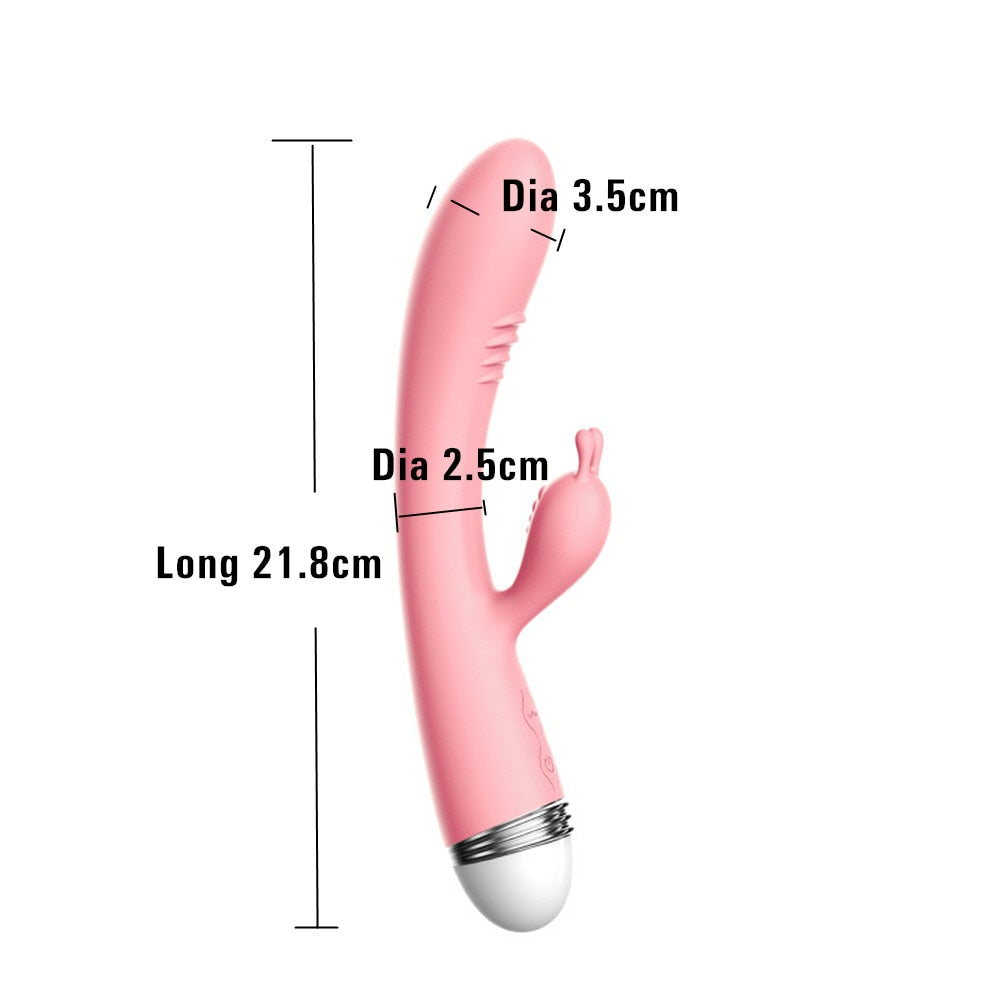 RABBIT DILDO VIBRATOR SEX TOYS FOR WOMEN ADULTS 12 SPEEDS G SPOT VIBRATION SEX MACHINE VAGINA CLITORAL MASSAGER INTIMATE GOODS