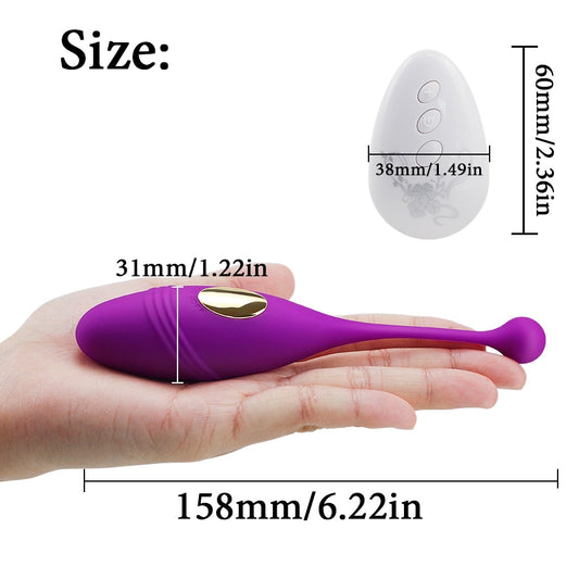 FLXUR Wireless Remote Control Vibrator Sex toys for woman Wearable Panties Vibrating egg Vaginal Clitoris Stimulator Sex Product