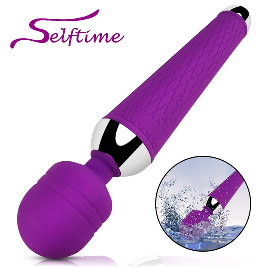 Magic Wand Sex Vibrators for Women,USB Rechargeable Vibrating G-Spot Sex Toys for Woman,clitoral vibrator Adult Sex Products